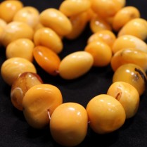 Natural baltic amber necklace 72.1 gr